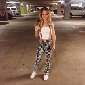 Gingham UO Crop Flare Pants